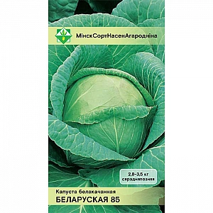 Капуста белокочанная Белорусская 85 МинскСортСемОвощ 0.5 г