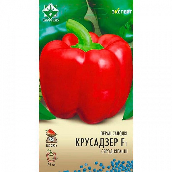 Перец Крусадер F1 Эксперт МинскСортСемОвощ 6 шт
