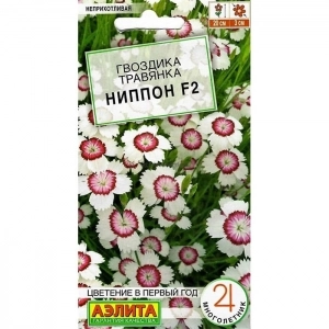 Гвоздика Ниппон F2 многолетняя семена Аэлита 0.05 г