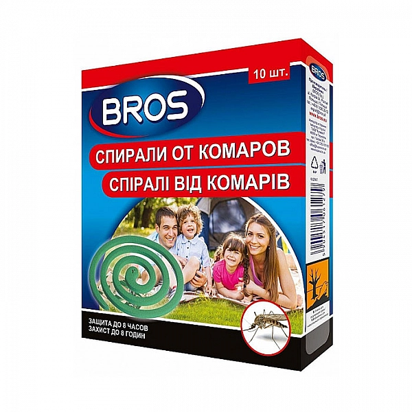 Спирали от комаров Bros 10 шт