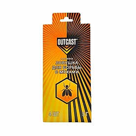 Ловушка для борьбы с мухами Syngenta Outcast 4 шт*5 г