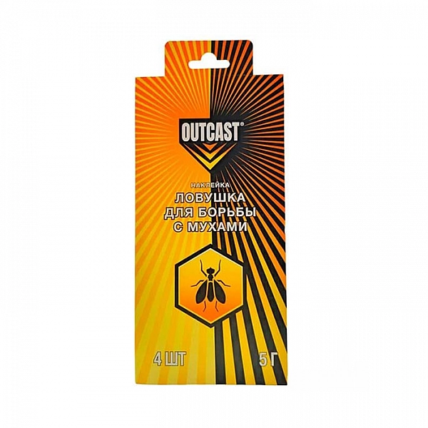 Ловушка для борьбы с мухами Syngenta Outcast 4 шт*5 г