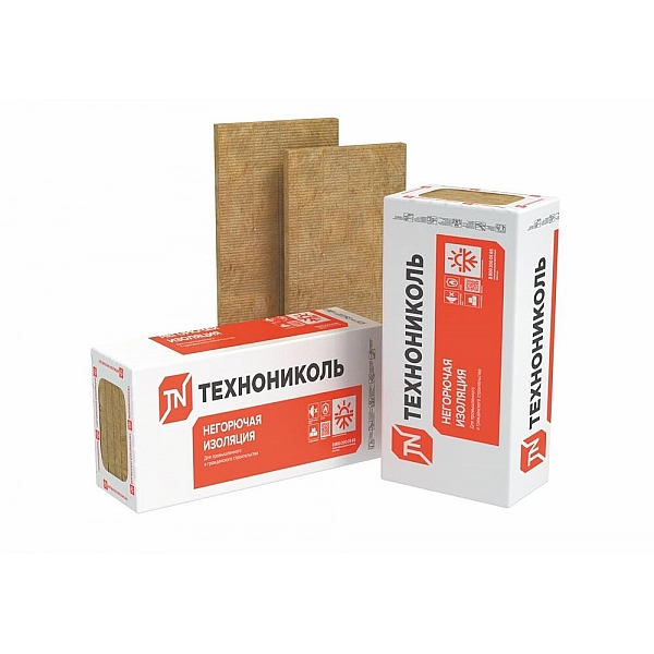 Минеральная вата ТехноНиколь Технофас Эффект 50*600*1200 мм 4.32 м.кв