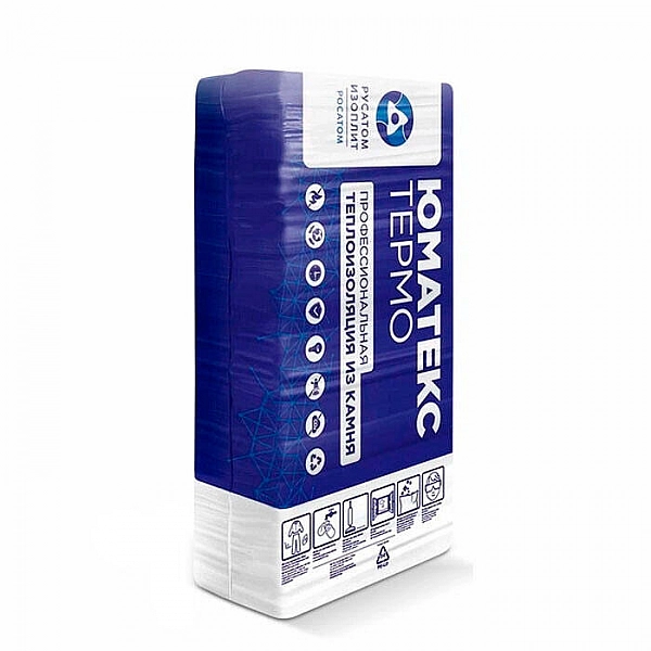 Минеральная вата Юматекс Термо Smart BP/24 XL 100*610*1220 мм 5.95 м.кв