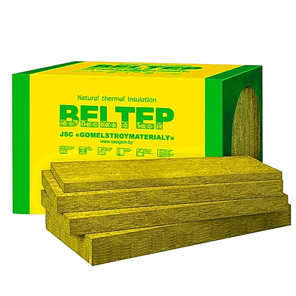 Минеральная вата Белтеп Лайт 50*600*1200 мм 6.48 м.кв