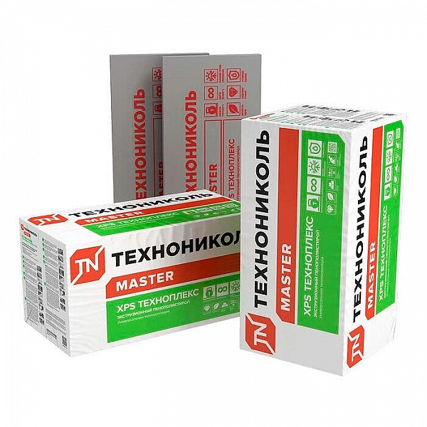 Пенополистирол экструзионный ТехноНиколь XPS Техноплекс 1180*580*30 мм