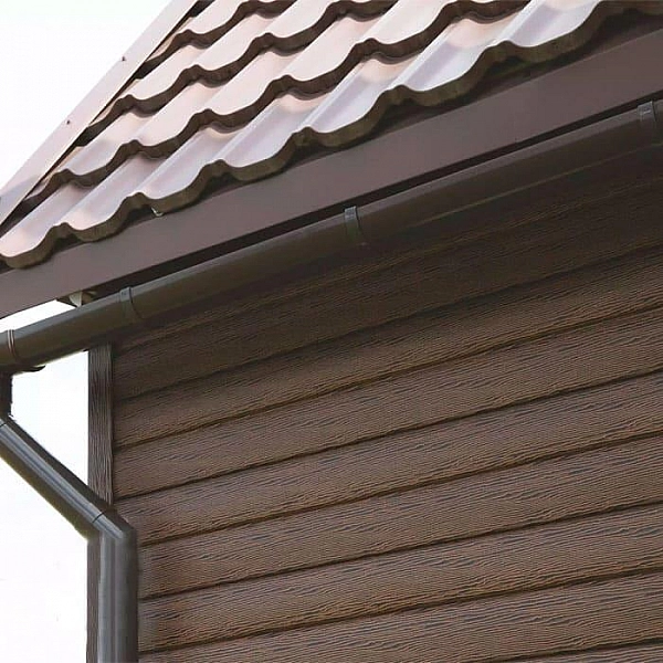 Сайдинг Ю-Пласт Тимберблок Дуб мореный 3.05 м