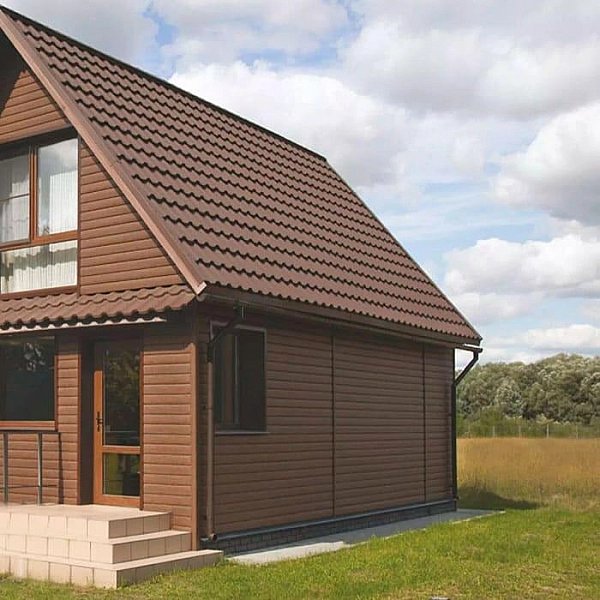 Сайдинг Ю-Пласт Тимберблок Дуб мореный 3.05 м