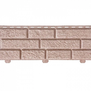 Сайдинг FineBer BrickHouse Белый 2 м