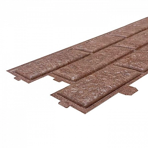 Сайдинг FineBer BrickHouse Коричневый 2 м. Изображение - 1