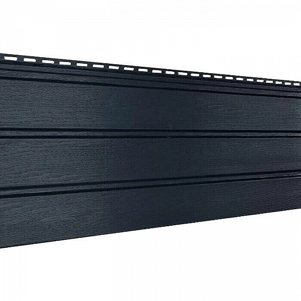 Софит Ю-Пласт Классик Графитовый без перфорации 3 м