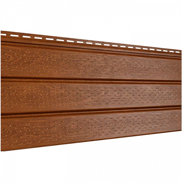 Софит Ю-Пласт Pro Дуб золотой с полной перфорацией 3 м