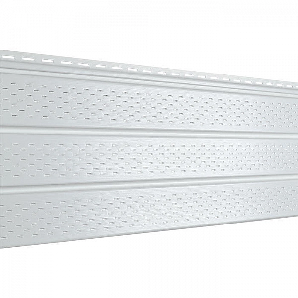 Софит Ю-Пласт Pro Белый с полной перфорацией 3 м