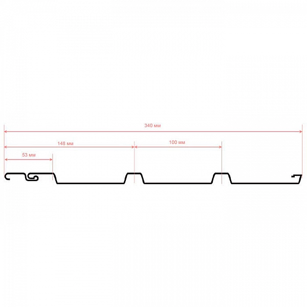 Софит ТехноНиколь Оптима Жасмин частично перфорированный 3 м