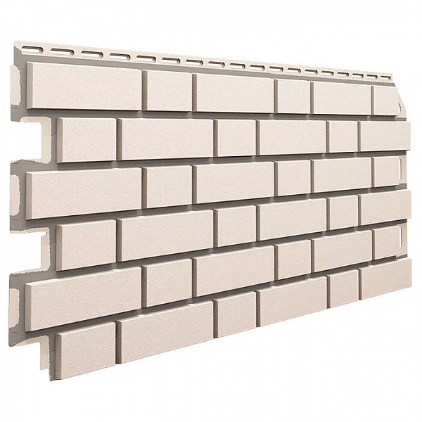 Фасадная панель ТехноНиколь Оптима Клинкер слоновая кость 1 м