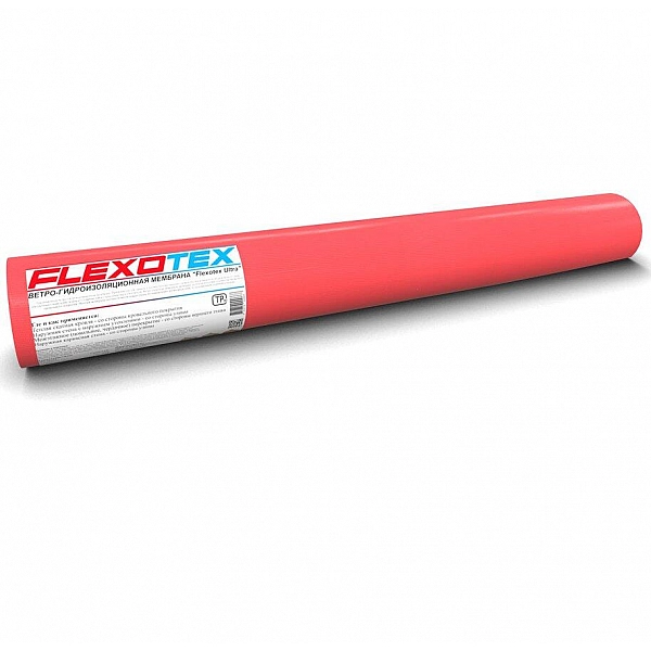 Мембрана ветро-гидроизоляционная Flexotex Ultra 80 м.кв 1.6 м