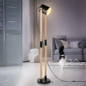 Светильник напольный ЭРА Rivoli Doriana D7041-503 60Вт 1*Е27 торшер классика Б0054211. Изображение - 2