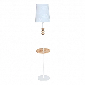 Светильник напольный Айтин-Про НТБ 05-40-103 1922A белый