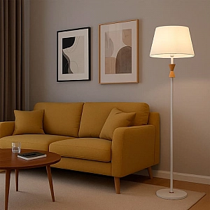 Светильник напольный Айтин-Про НТБ 05-40-103 1905 белый. Изображение - 1