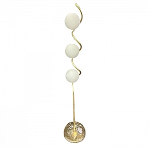 Светильник напольный Айтин-Про НТБ 05-3*40-107 S01/3 сатин/золото