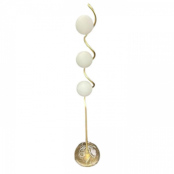 Светильник напольный Айтин-Про НТБ 05-3*40-107 S01/3 сатин/золото