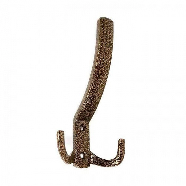 Крючок вешалка Металлист № 11 пол бронза