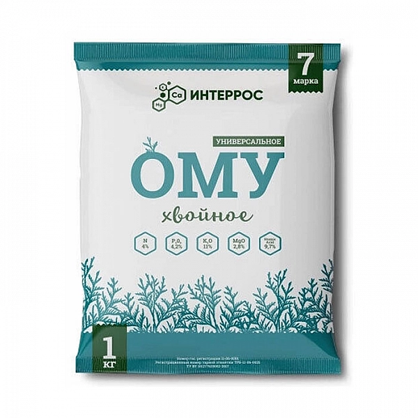 Удобрение ОМУ Хвойное 1 кг