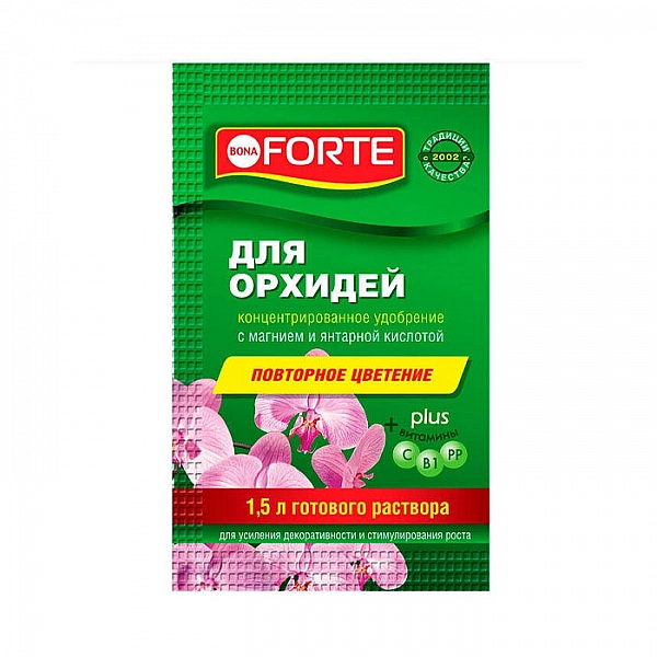 Удобрение Bona Forte Красота для орхидей жидкое минеральное 10 мл