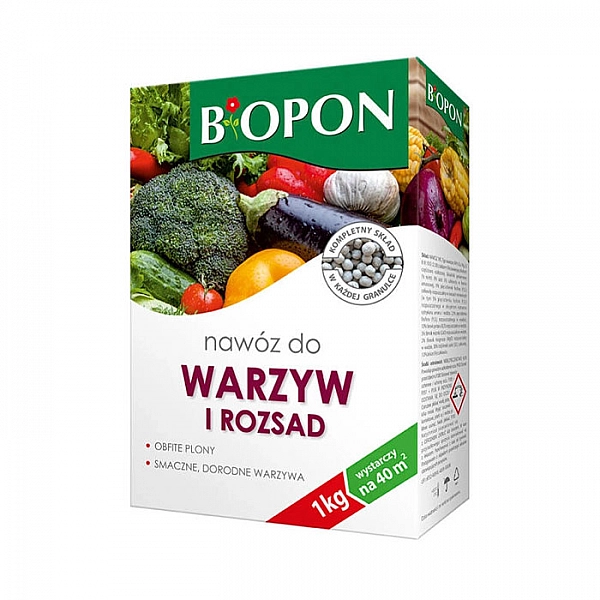 Удобрение Biopon для овощей и рассады 1 кг