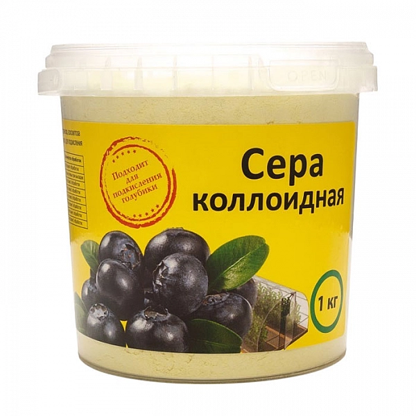 Сера коллоидная Borg 1000 г