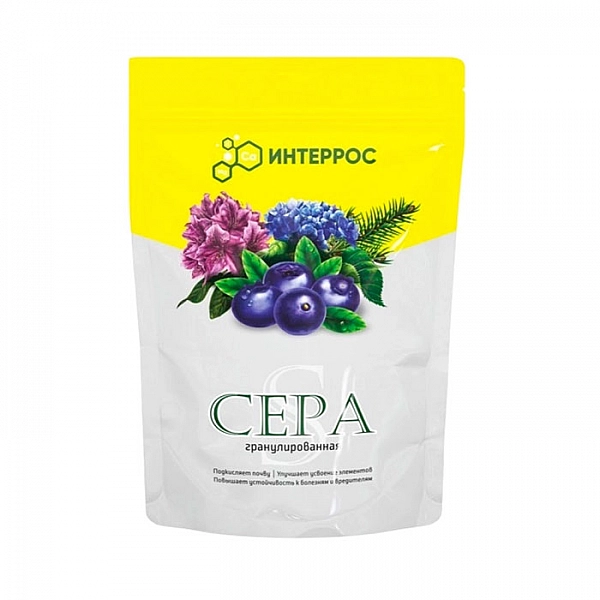 Сера гранулированная Интеррос 1 кг
