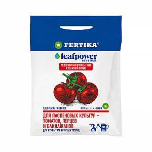 Минеральное удобрение Fertika Leaf Power Ф03226 для пасленовых культур водорастворимое 15 г