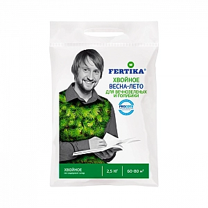 Минеральное удобрение Fertika Весна-Лето Хвойное для Вечнозеленых и голубики Ф02700 2.5 кг