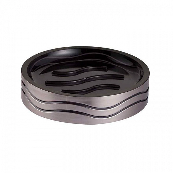 Мыльница Bisk Lines Silver 06325