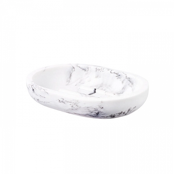 Мыльница Bisk Bianco 07577 белая