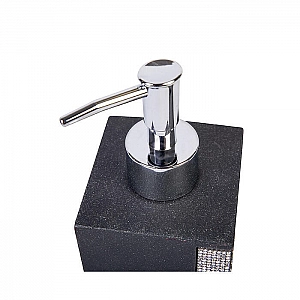 Диспенсер Bisk Линдос 134473 черный полирезин. Изображение - 1