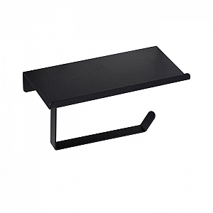 Держатель туалетной бумаги Bisk Caspian 90028 черный