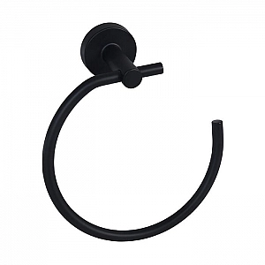 Держатель для полотенец Bisk For You 08260 овальная черная