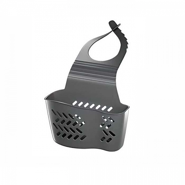 Держатель для губки на кран Berossi Prestige АС 86465000 15*20*12 см дымчато-серый