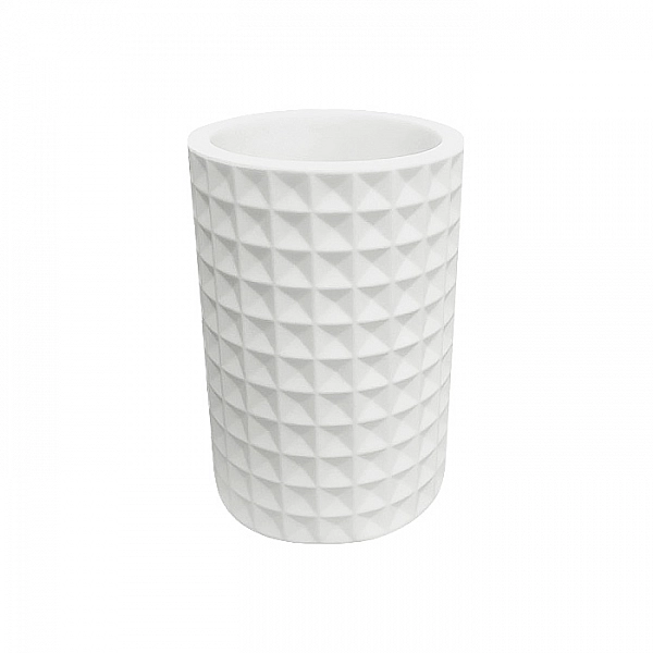 Стакан косметический Illu Белая клетка YC410274-2