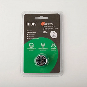 Аэратор для смесителя Iddis 996S24B1SM с гайкой силикон. Изображение - 4