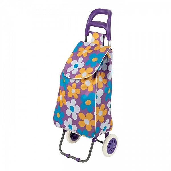 Тележка с сумкой Рыжий Кот Васильки A204 30 кг