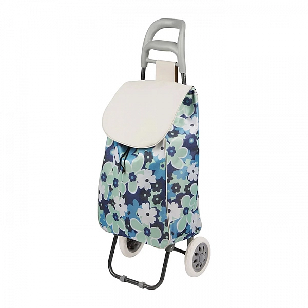 Тележка с сумкой Рыжий Кот Незабудки A204 25 кг