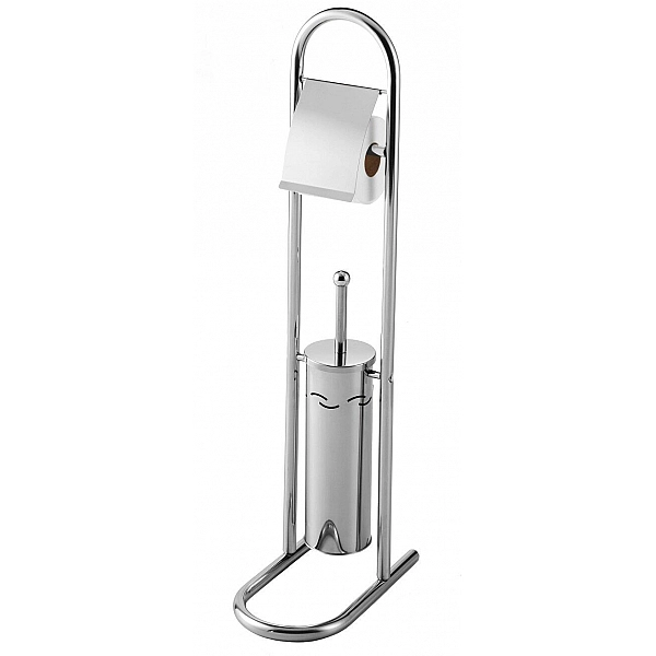 Стойка для туалета Bisk Basic Niagara 02476 хром