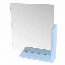 Набор зеркало для ванной комнаты Berossi Нео HB 11601000 светло-голубой