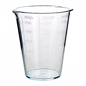 Стакан мерный Berossi ИК 10100000 прозрачный