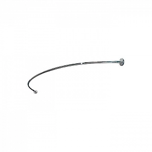 Карниз для ванной комнаты дуговой Bisk EC 00171 140*140 см хром