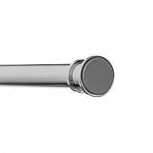 Карниз для ванной комнаты раздвижной Iddis Elegante RSC0120i14 110-200 см хром глянцевый. Изображение - 1