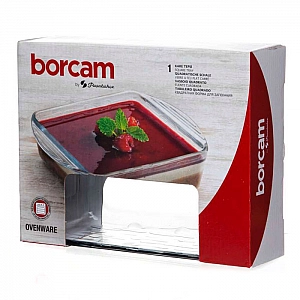 Форма Borcam Midi 59914 1109355 квадратная 1080 мл. Изображение - 2