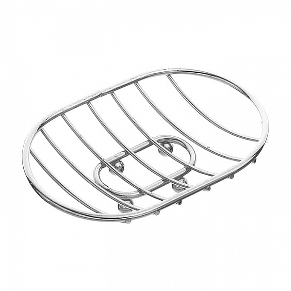 Мыльница Bisk Axentia 280400 хром